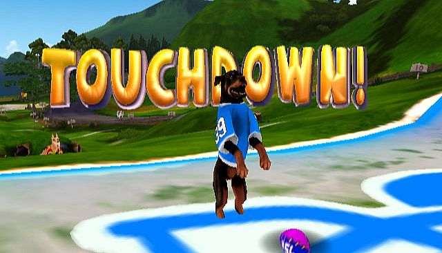 Jerry Rice & Nitus' Dog Football