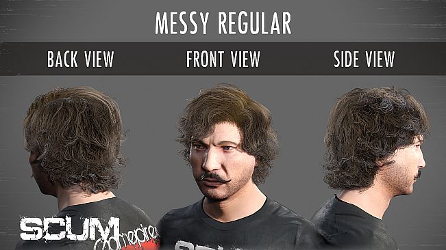SCUM Male Hair Pack