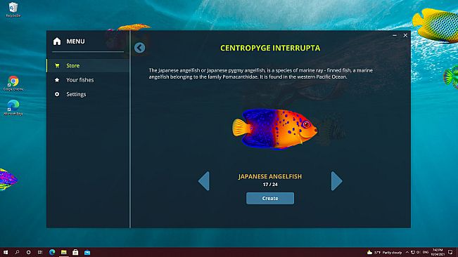 Virtual Aquarium - Overlay Desktop Game