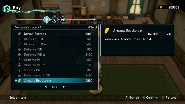 Trinity Trigger - Booster Item Set 1