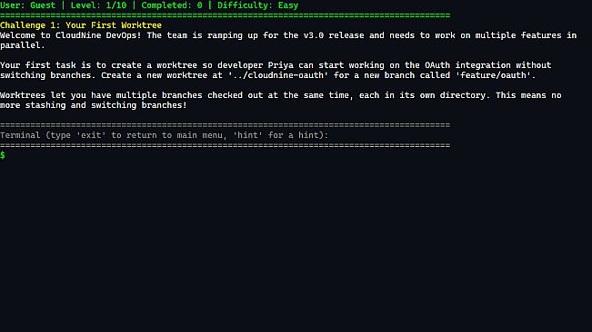 git gud - Worktree Mastery