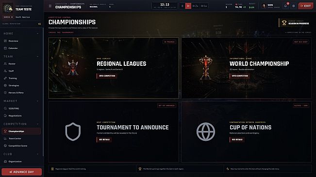 Esports Dynasty Manager