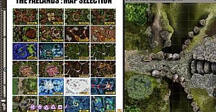 Fantasy Grounds - Meanders Map Pack: The Faelands (Map Pack)