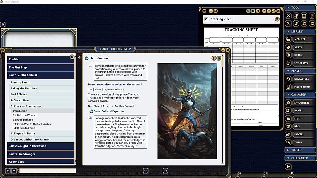 Fantasy Grounds - The First Step