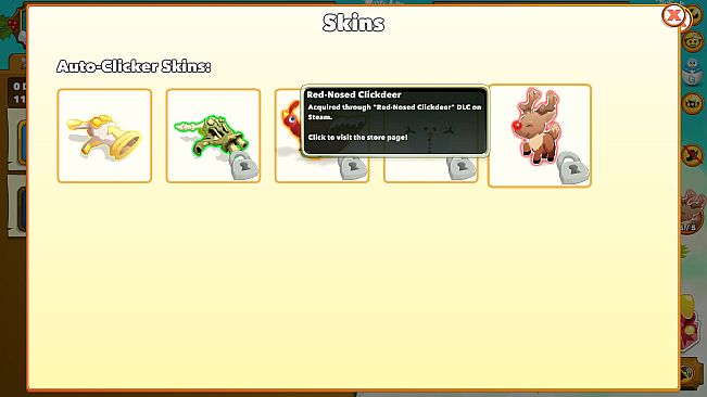 Clicker Heroes: Red-Nosed Clickdeer