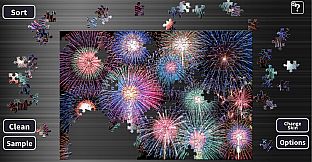 Jigsaw Masterpieces : Fireworks and Nightscape