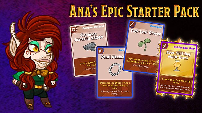 Crusaders of the Lost Idols: Ana's Epic Starter Pack