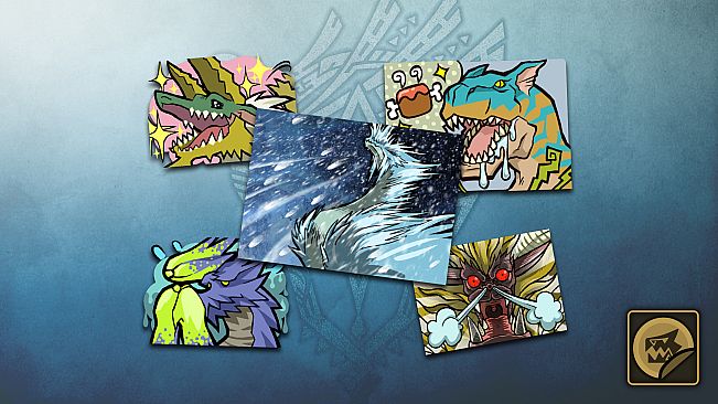 Monster Hunter World: Iceborne - MHW:I Sticker Set: Iceborne Monsters Set