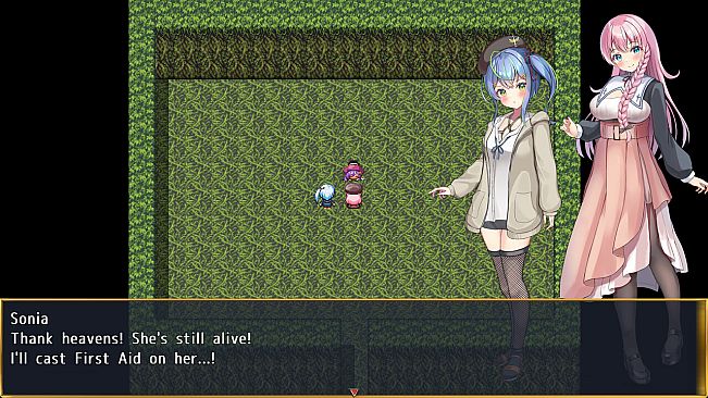 Senpai and the Mysterious Island