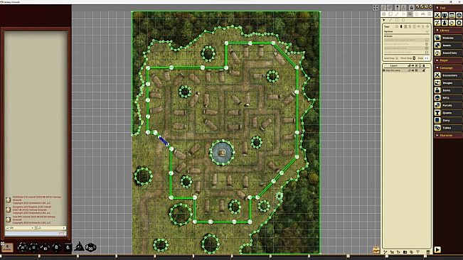 Fantasy Grounds - Pathfinder RPG - Pathfinder Flip-Mat - Crown of the Kobold King