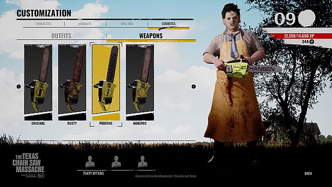 The Texas Chain Saw Massacre - Chainsaw Skin Variants