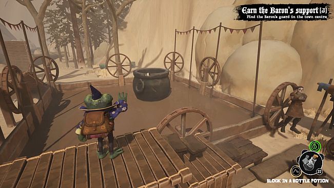 Bask: The Alchemist Frog