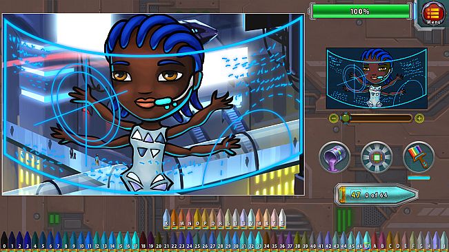 Paint By Numbers - Fulgur Planet