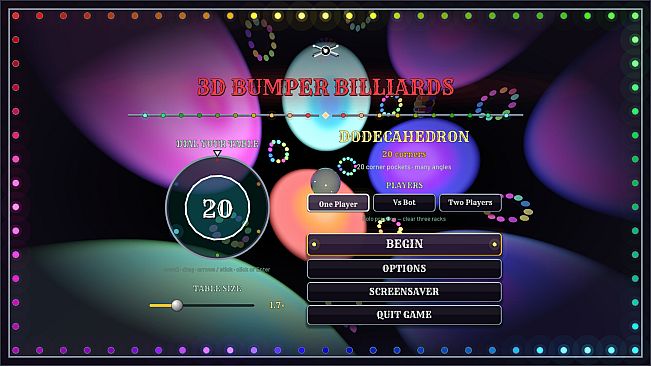 3D Bumper Billiards