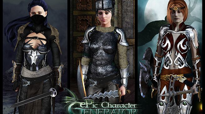 ePic Character Generator - Season #2: Female Warrior