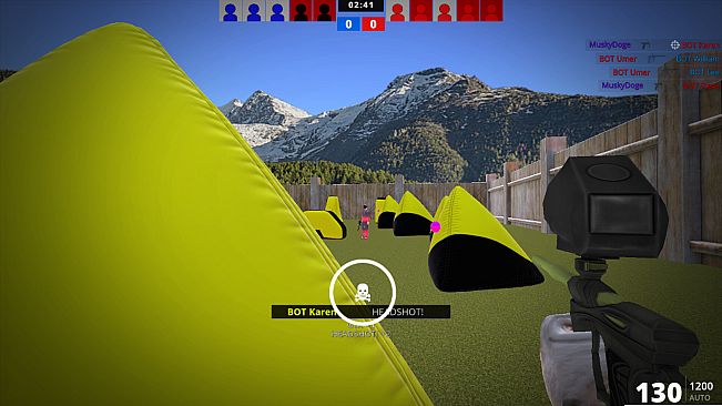 Backyard Paintball