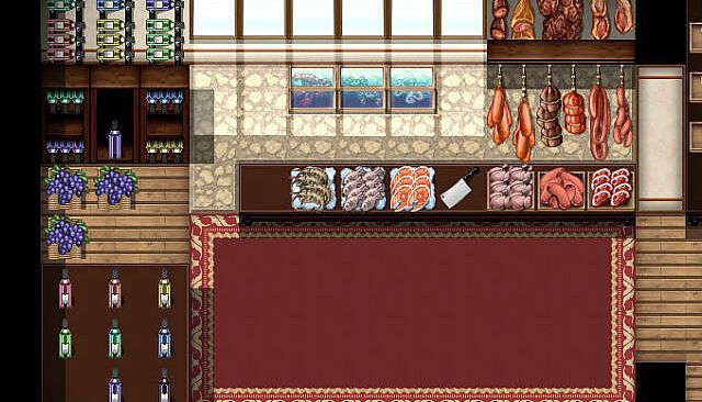 RPG Maker MZ - KR Fantasy Market - Grocery Tileset