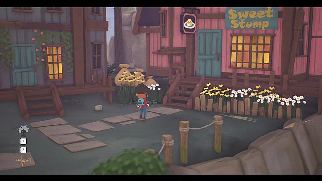 Maru and her make-believe world