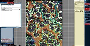 Fantasy Grounds - Starfinder RPG - FlipMat - Forest Moon