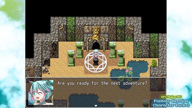 RPG Maker MZ - Fantasy Heroine Character Pack 2