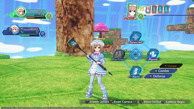 Megadimension Neptunia VIIR - 4 Goddesses Online Magician Weapon Set