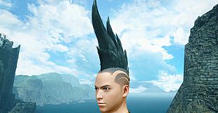 Monster Hunter Rise - "Spiribird Edge" hairstyle