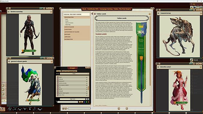 Fantasy Grounds - Pathfinder RPG - Campaign Setting: Taldor, The First Empire