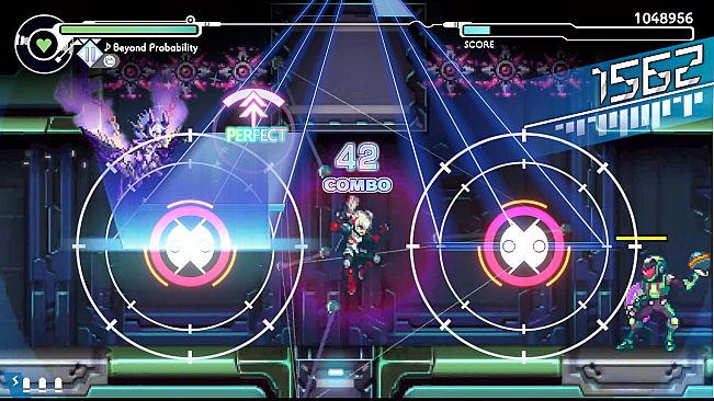 GUNVOLT RECORDS Cychronicle Song Pack 4 Lola: ♪Raison d'Etre ♪Search Light ♪Beyond Probability ♪Love's Sanctuary