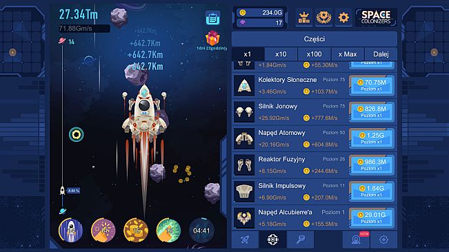 Space Colonizers Idle Clicker