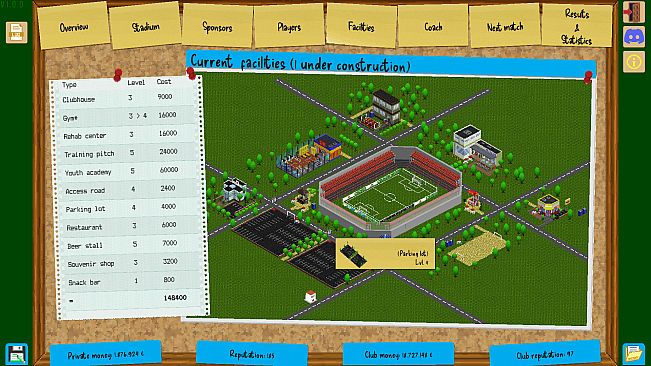 Boeckham's Football Manager