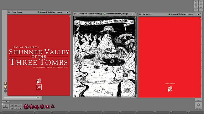Fantasy Grounds - Shunned Valley of the Three Tombs (5E)