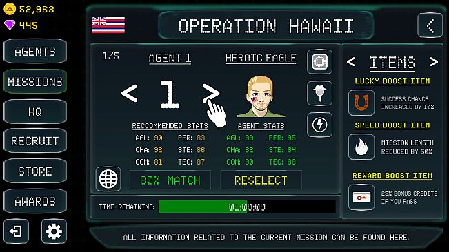 Agent Team Simulator - USA Campaign