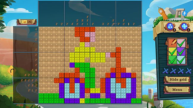 Adventure Mosaics. Moto-Trip