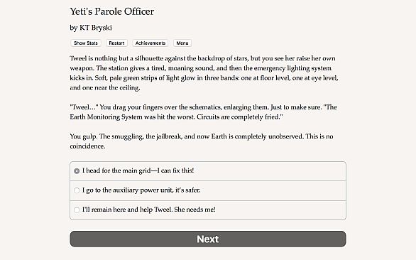 Yeti's Parole Officer