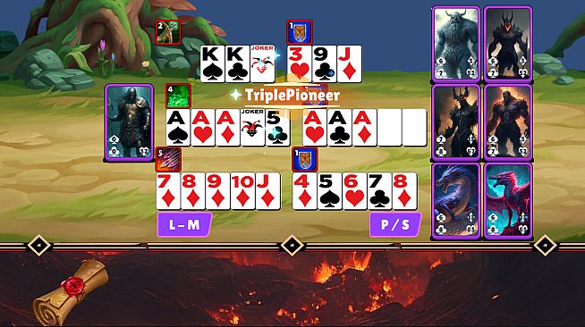 13 Playing Cards Of Demon