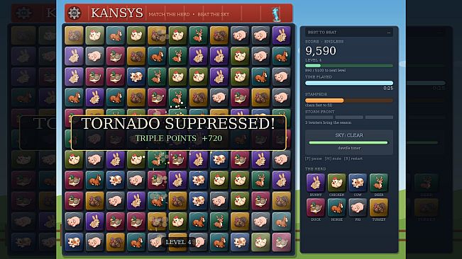 KANSYS: Storms Suppressed