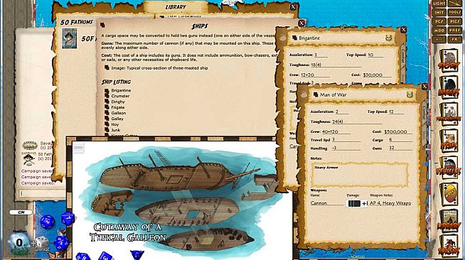 Fantasy Grounds - 50 Fathom's Player's Guide (Savage Worlds)