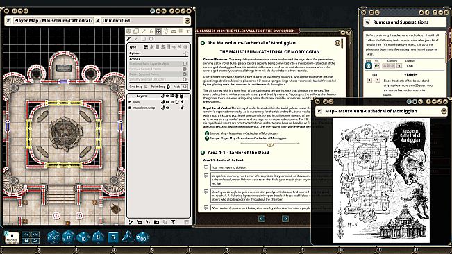 Fantasy Grounds - Dungeon Crawl Classics #101: The Veiled Vaults of the Onyx Queen