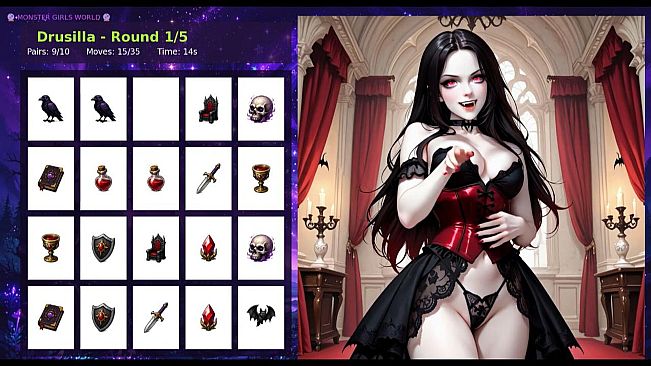 Strip Memory: Monster Girls World