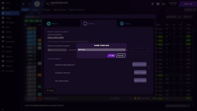 Football Manager 2021 Touch - Son Generated