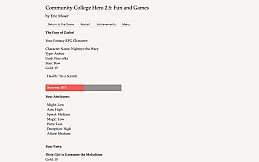 Community College Hero: Fun and Games