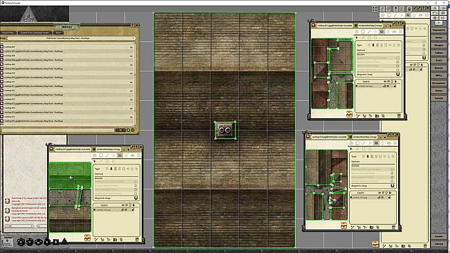 Fantasy Grounds - Pathfinder RPG - GameMastery Map Pack: Rooftops