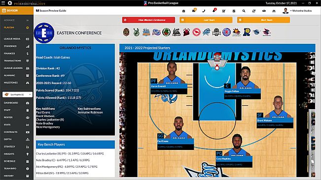 Draft Day Sports: Pro Basketball 2021