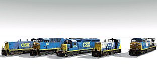 Trainz 2019 DLC - Pro Train: CSX Loco Bundle 1
