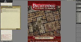 Fantasy Grounds - Pathfinder RPG - Pathfinder Flip-Mat - Classic Seedy Tavern