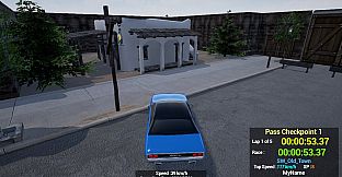 Maze Workout - Western Lost Solo Car Racer