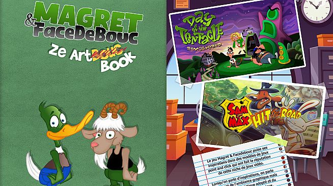 Artbook Magret and Facedebouc