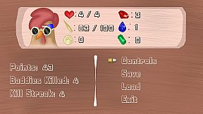 Chicken with Chainguns