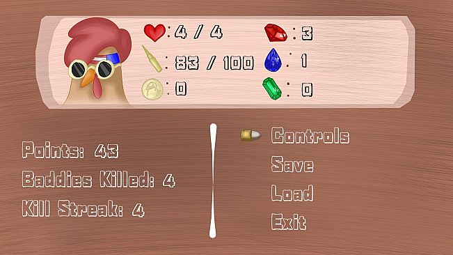 Chicken with Chainguns