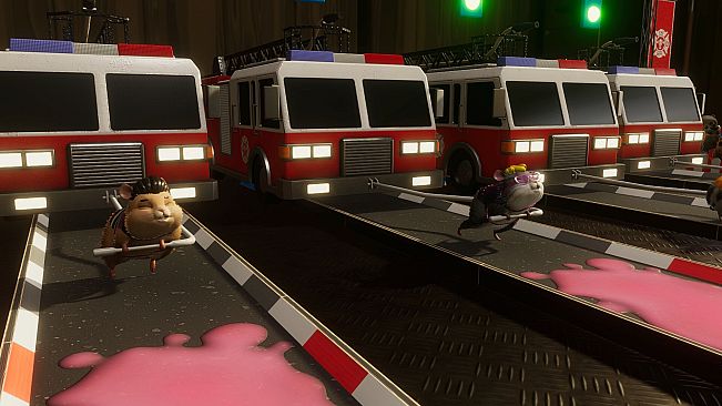 Hamster Playground - Vehicle Pull Game Mode